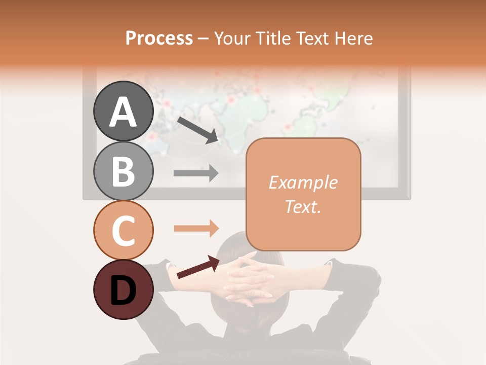 Cinema Surfing Behind PowerPoint Template