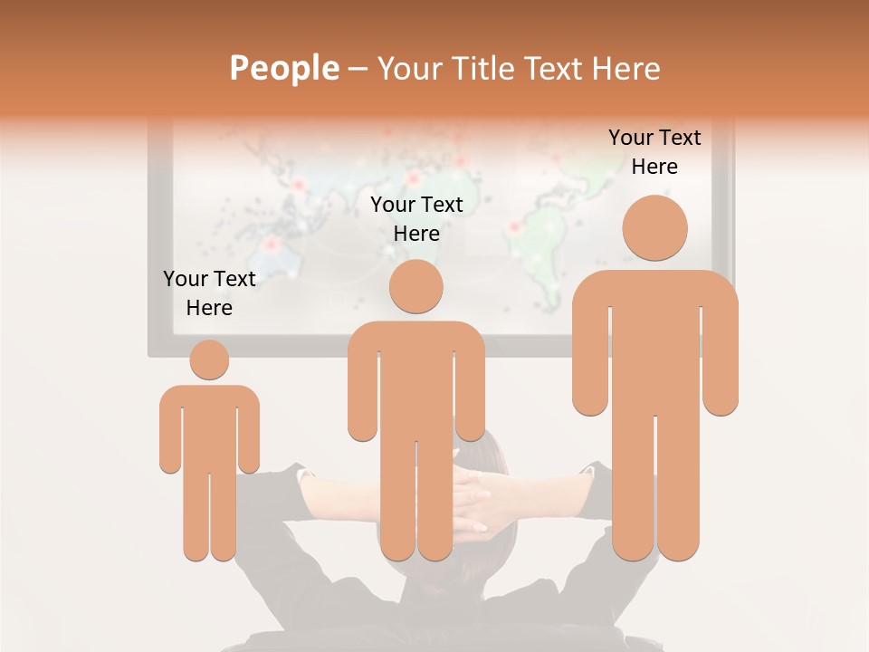 Cinema Surfing Behind PowerPoint Template