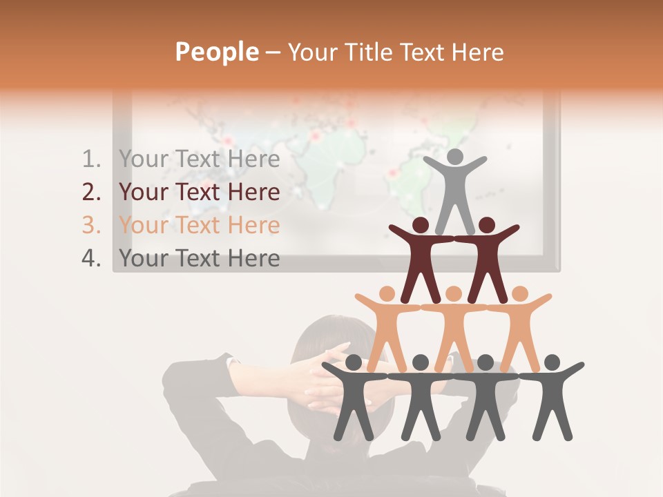 Cinema Surfing Behind PowerPoint Template