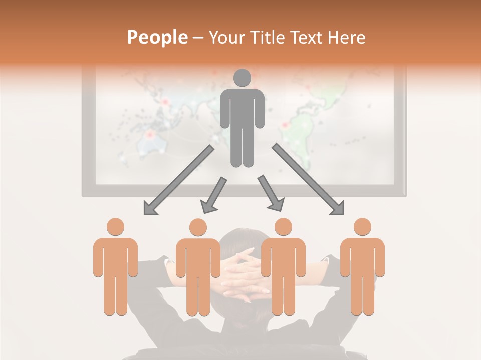 Cinema Surfing Behind PowerPoint Template