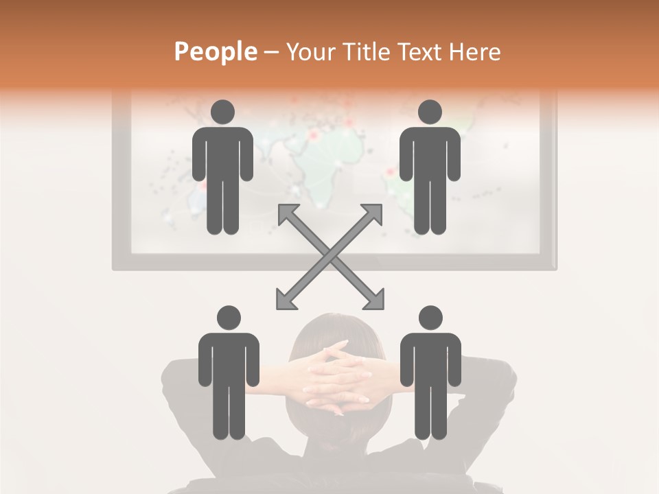 Cinema Surfing Behind PowerPoint Template