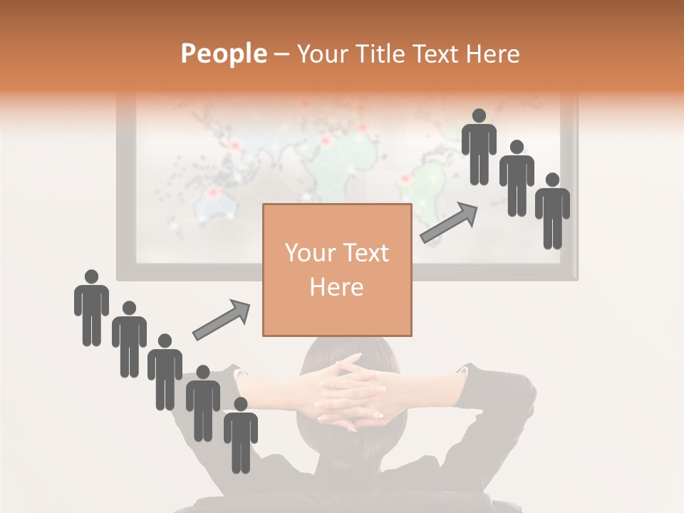 Cinema Surfing Behind PowerPoint Template