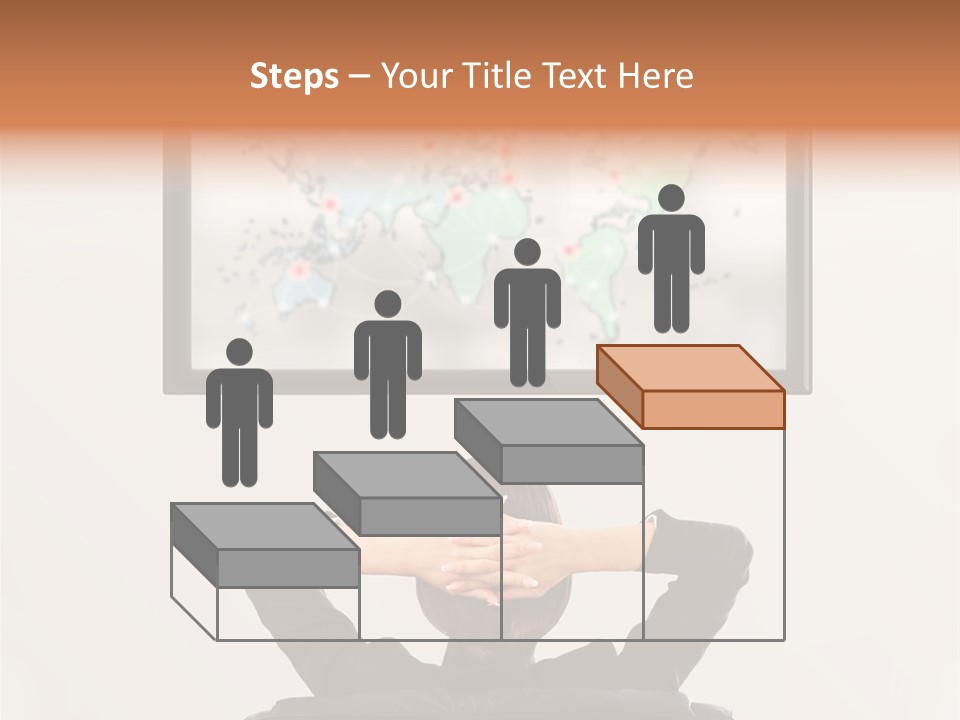 Cinema Surfing Behind PowerPoint Template