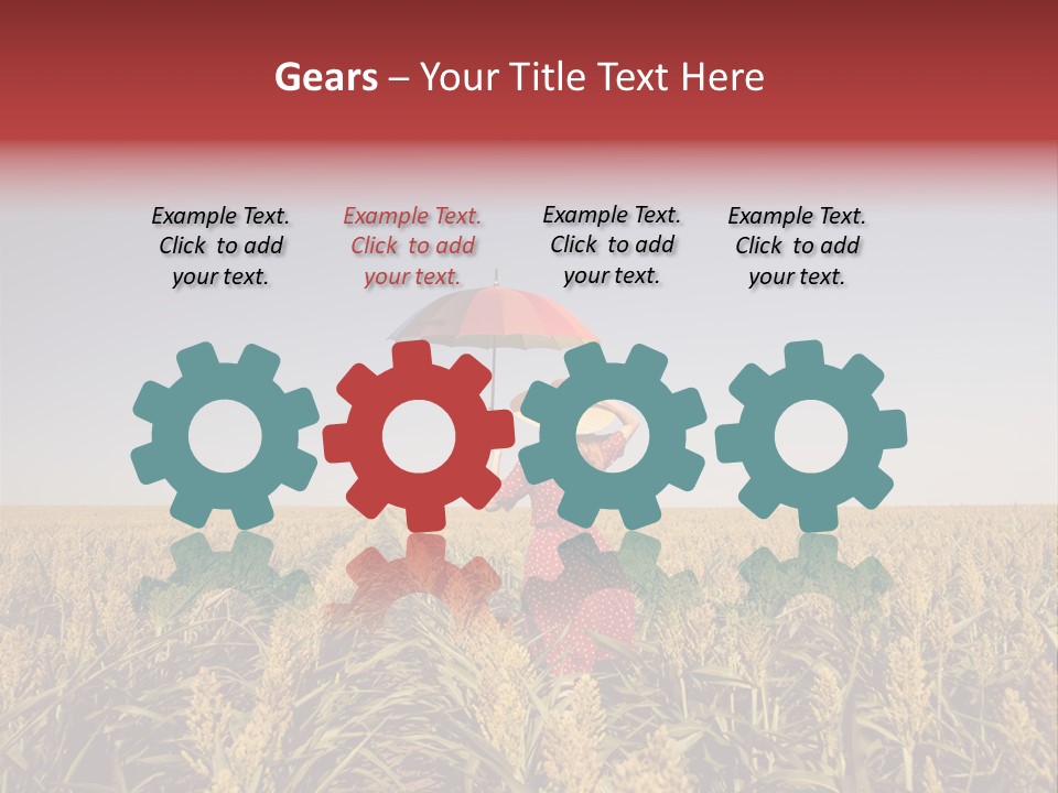 Dress Female Country PowerPoint Template