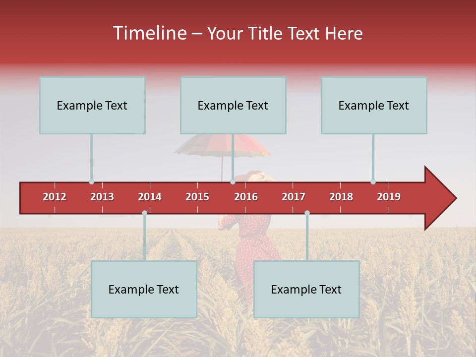 Dress Female Country PowerPoint Template