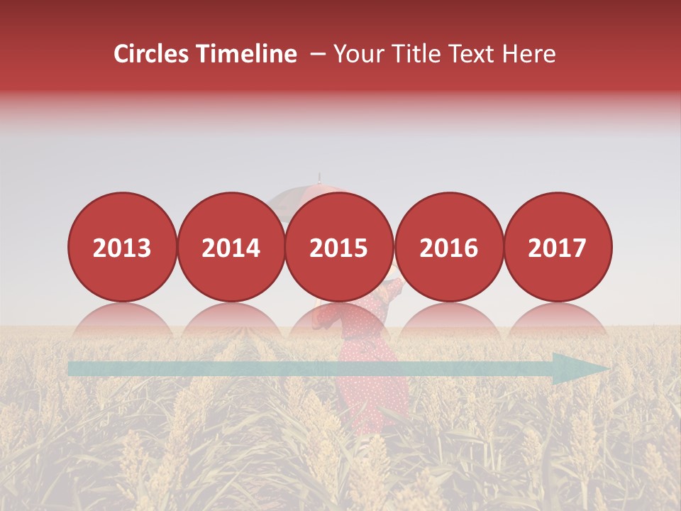 Dress Female Country PowerPoint Template