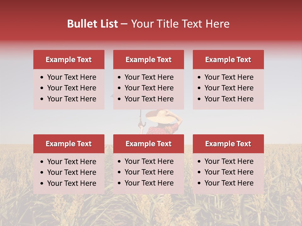 Dress Female Country PowerPoint Template