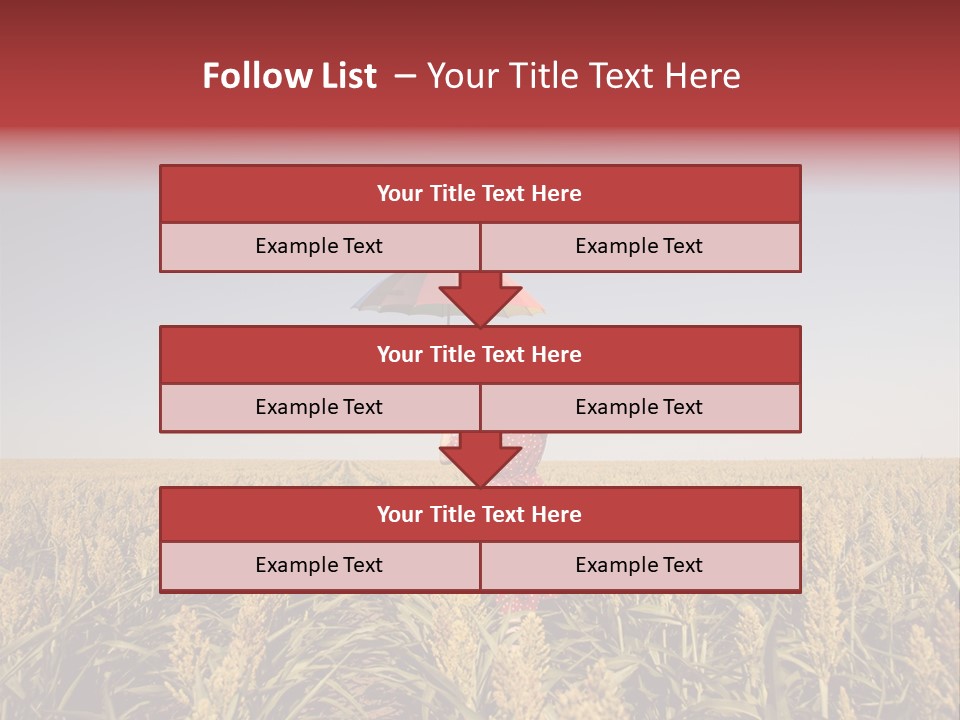 Dress Female Country PowerPoint Template