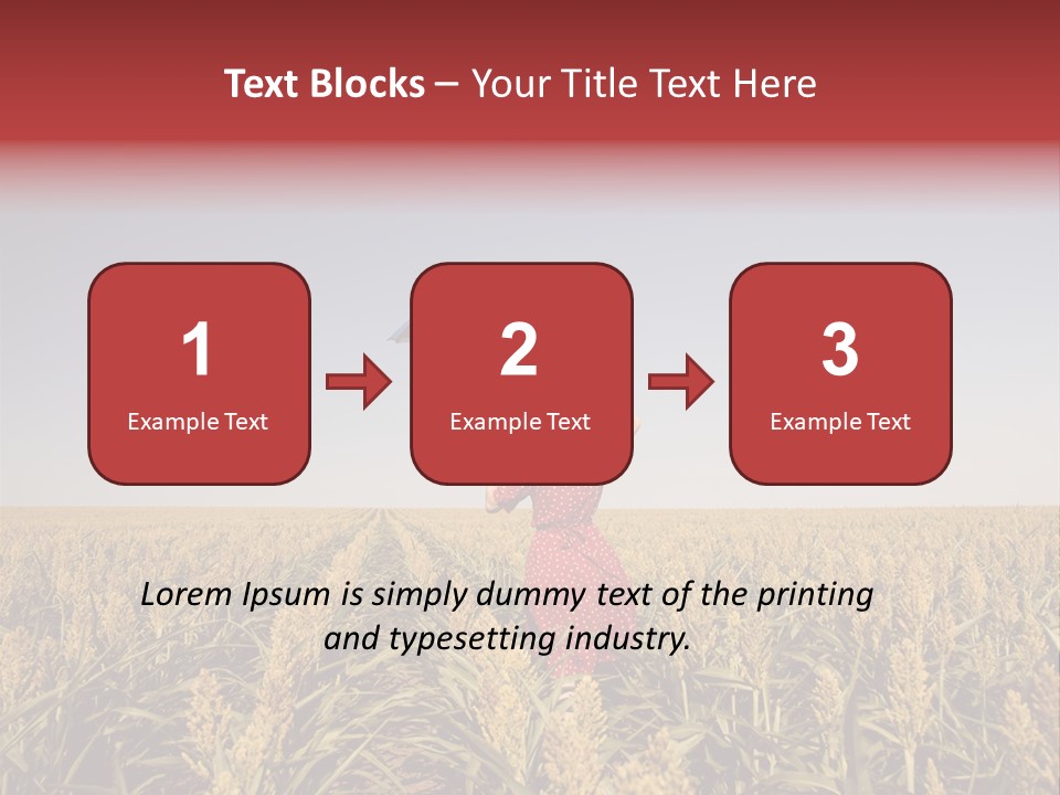 Dress Female Country PowerPoint Template