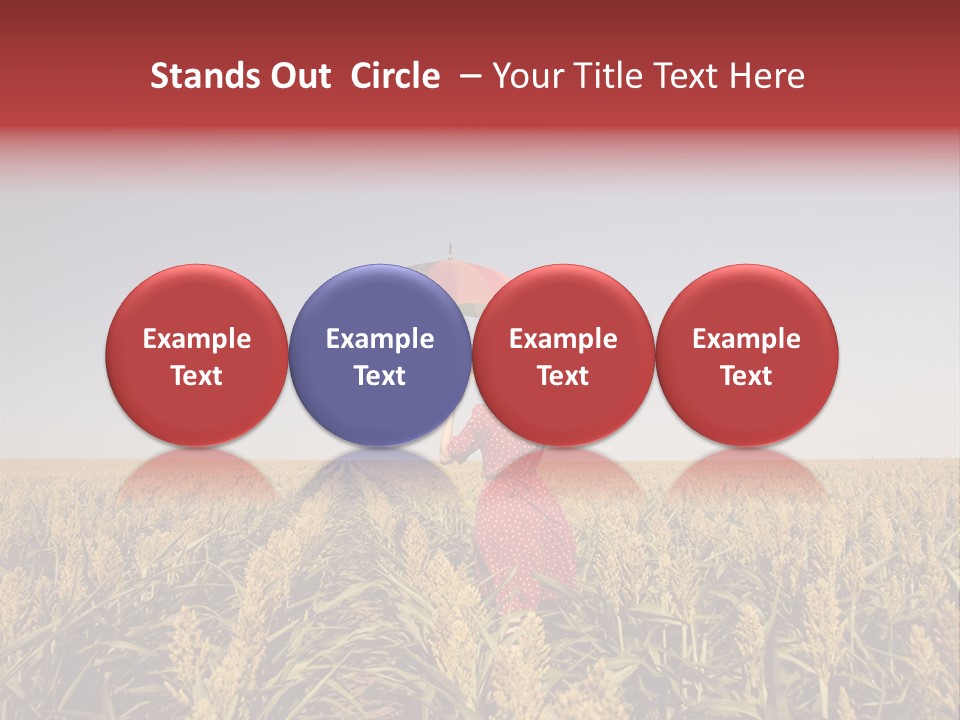 Dress Female Country PowerPoint Template