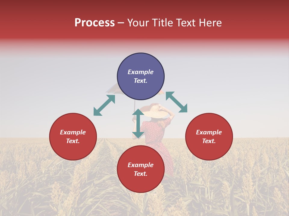 Dress Female Country PowerPoint Template