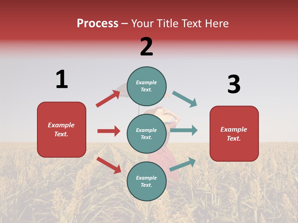 Dress Female Country PowerPoint Template