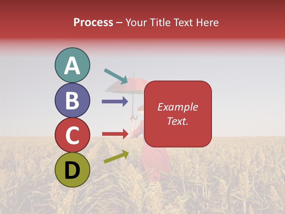 Dress Female Country PowerPoint Template