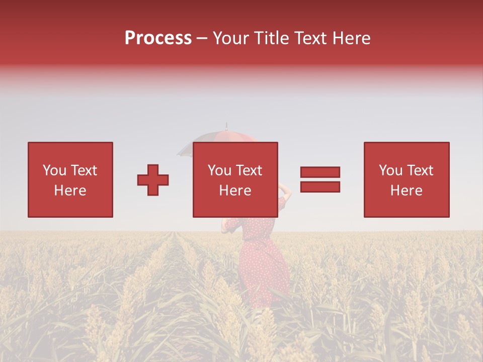 Dress Female Country PowerPoint Template