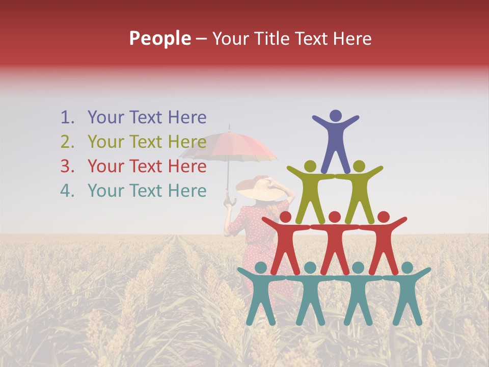 Dress Female Country PowerPoint Template