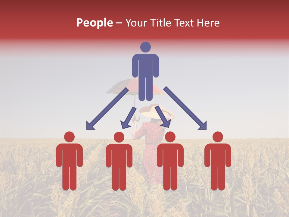 Dress Female Country PowerPoint Template