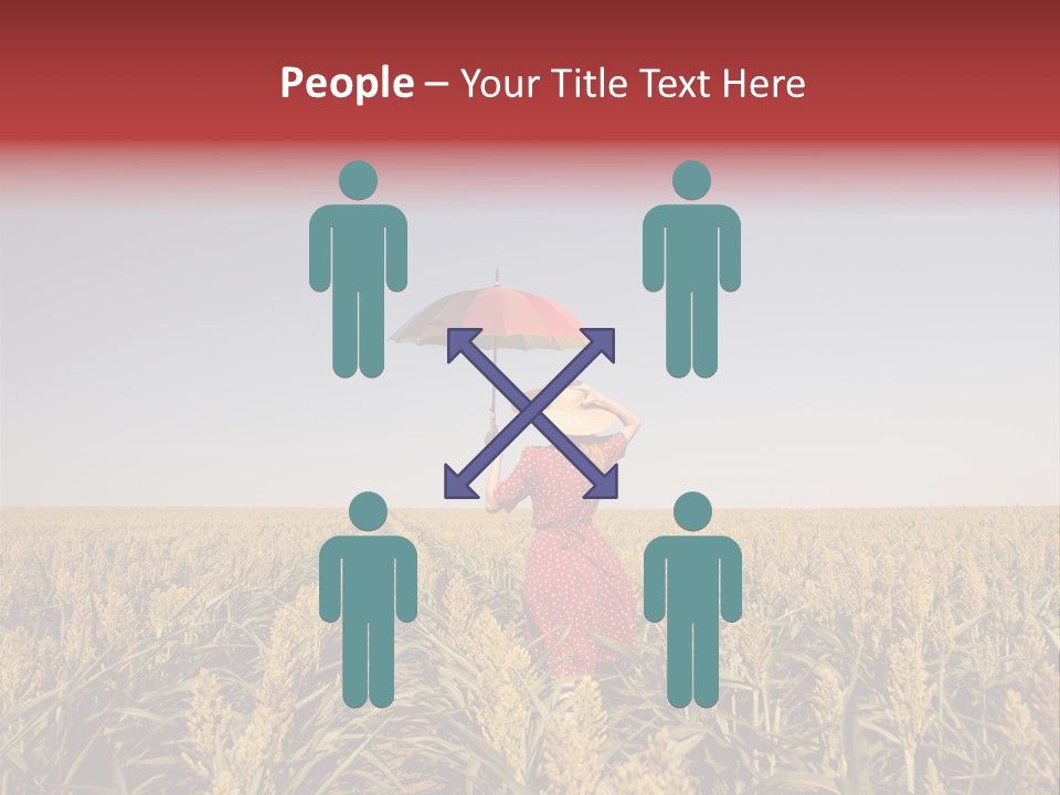 Dress Female Country PowerPoint Template