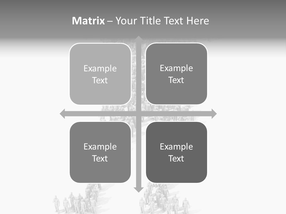 Standing Team Athlete PowerPoint Template