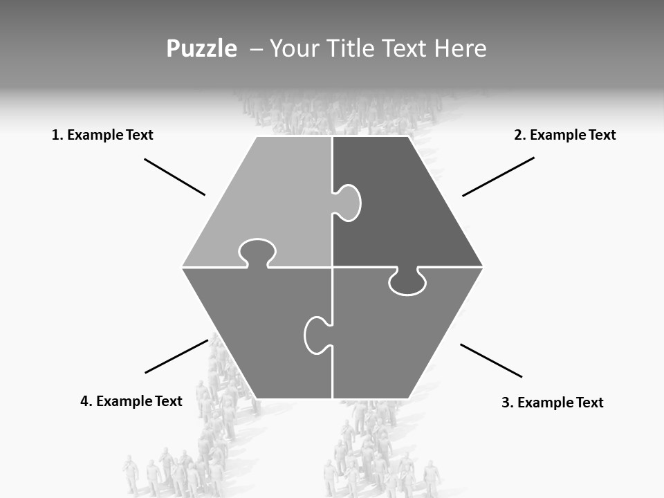 Standing Team Athlete PowerPoint Template