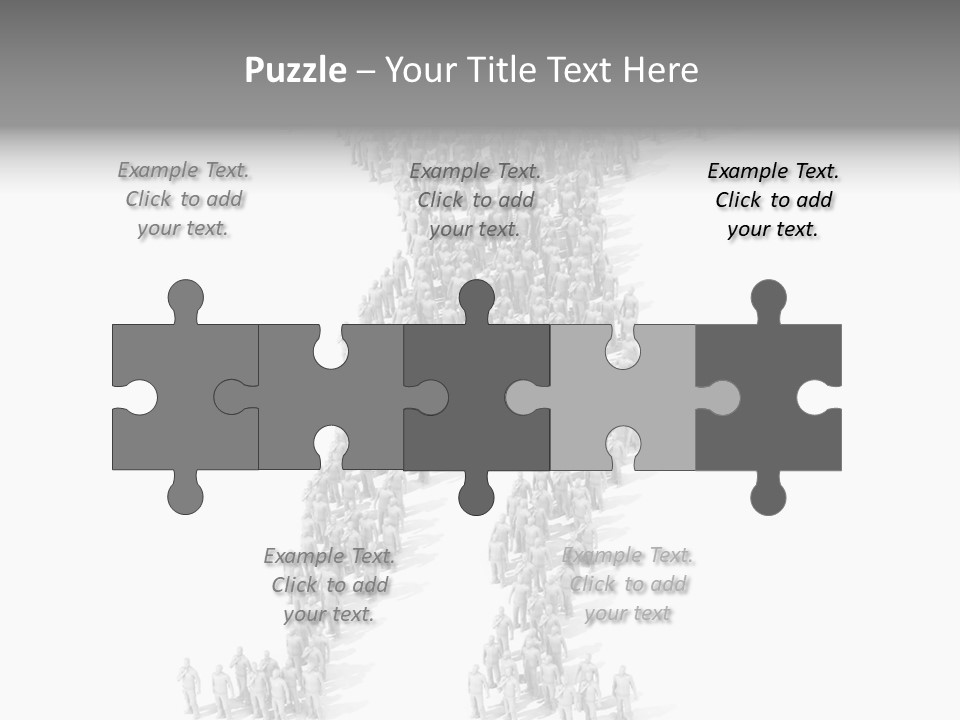 Standing Team Athlete PowerPoint Template