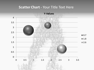 Standing Team Athlete PowerPoint Template