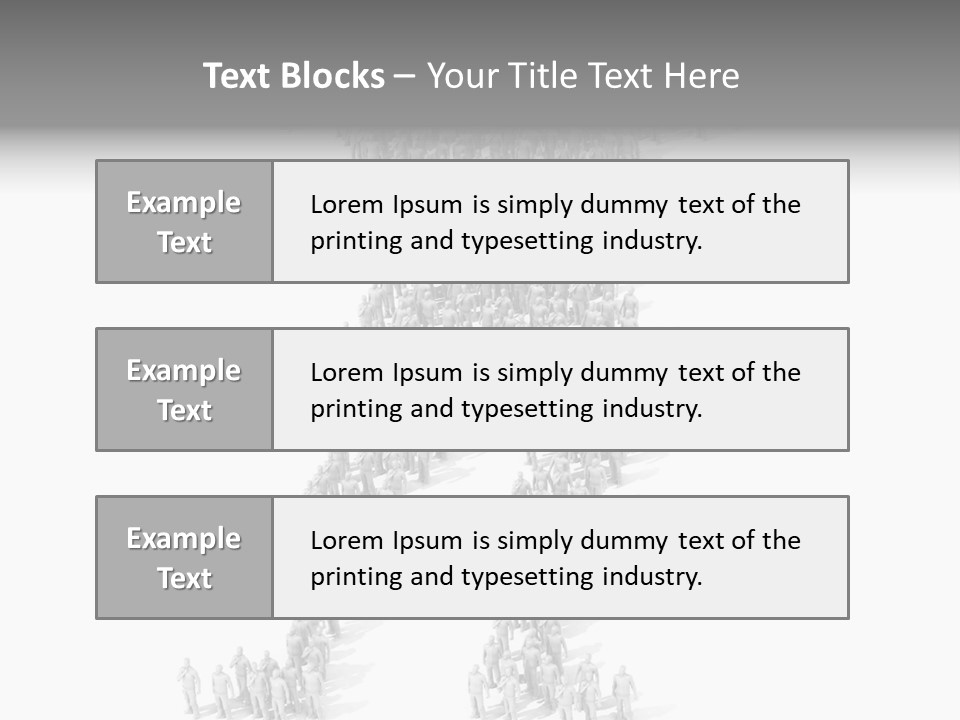 Standing Team Athlete PowerPoint Template