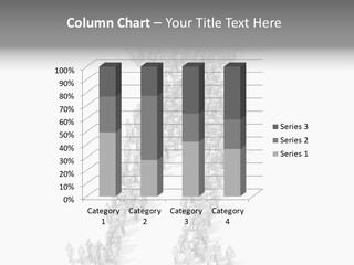 Standing Team Athlete PowerPoint Template