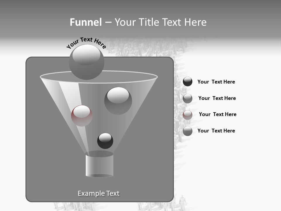 Standing Team Athlete PowerPoint Template