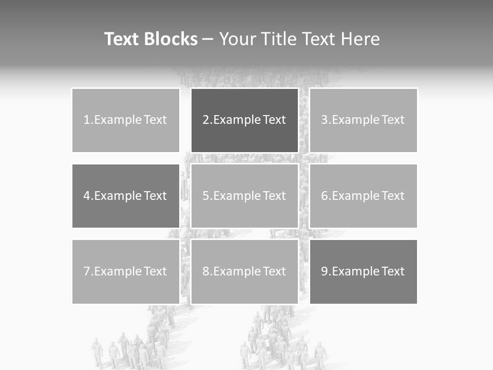 Standing Team Athlete PowerPoint Template