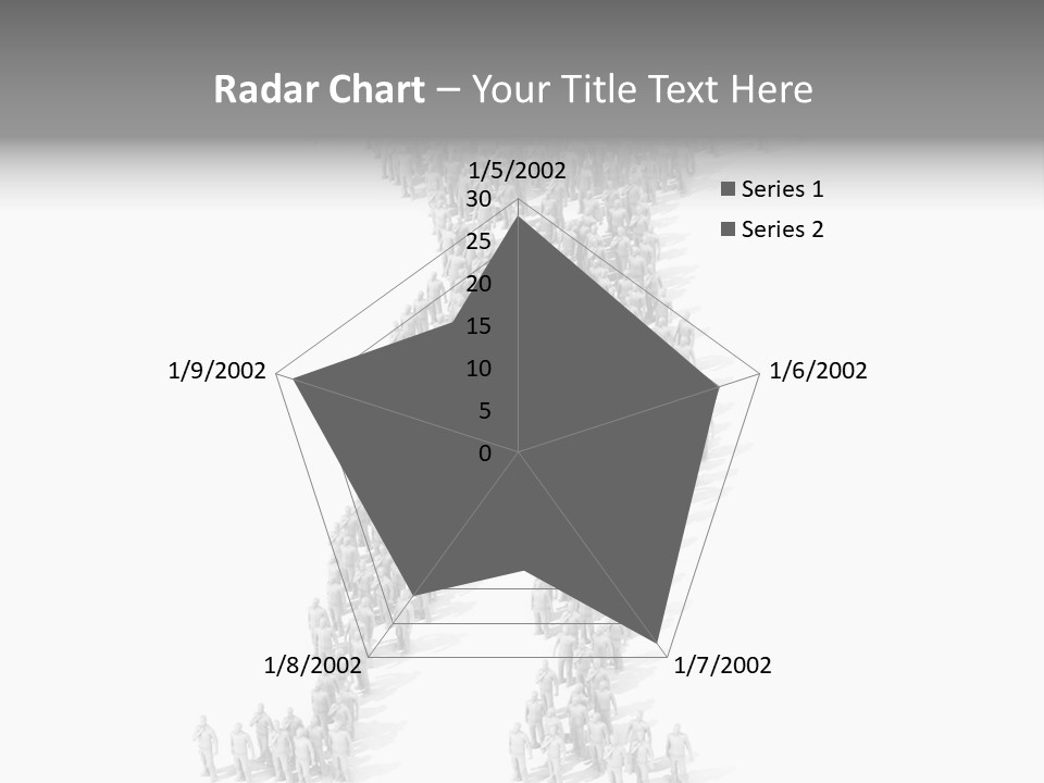 Standing Team Athlete PowerPoint Template
