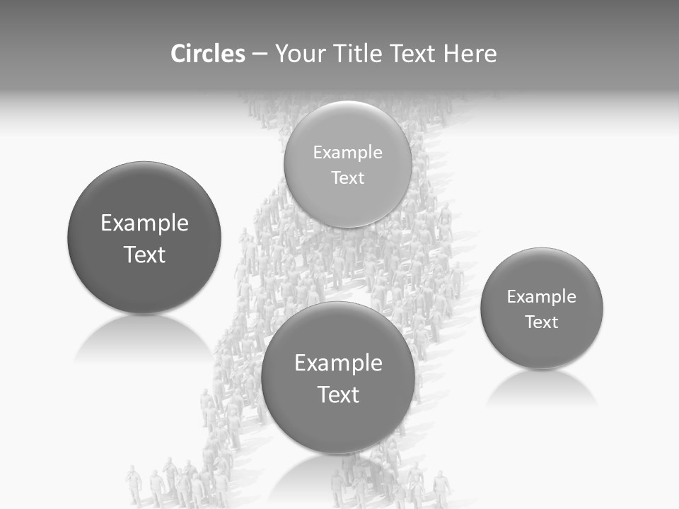 Standing Team Athlete PowerPoint Template