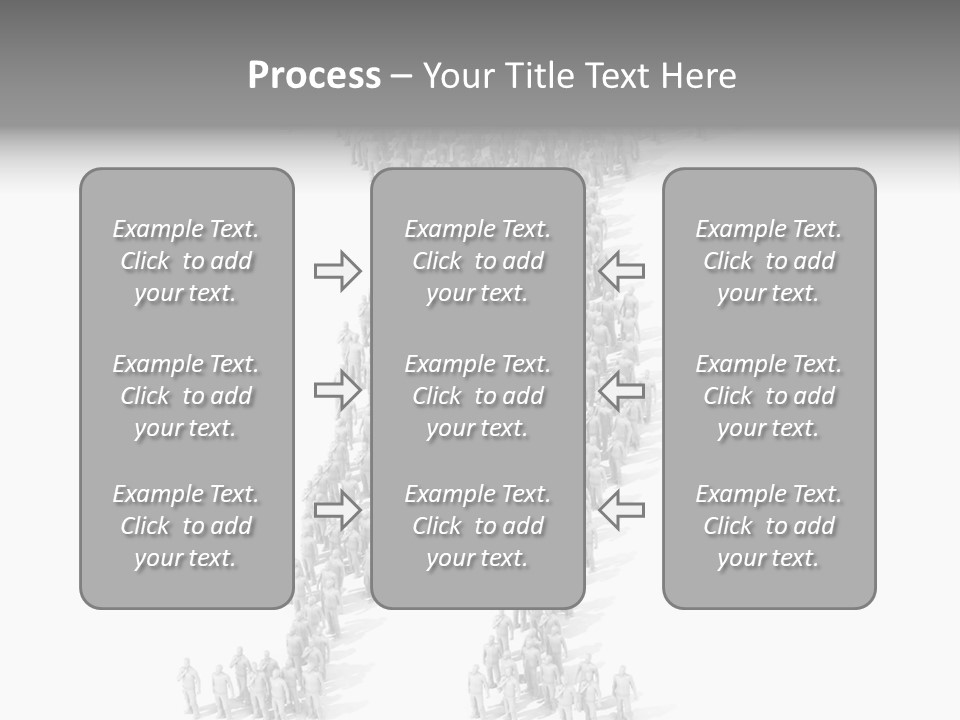 Standing Team Athlete PowerPoint Template