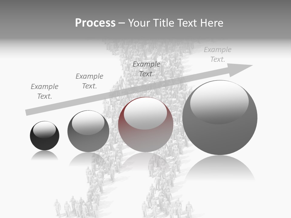 Standing Team Athlete PowerPoint Template