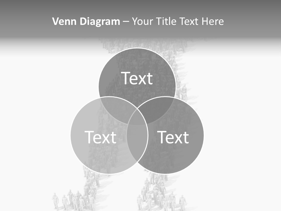 Standing Team Athlete PowerPoint Template