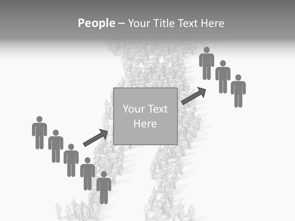 Standing Team Athlete PowerPoint Template