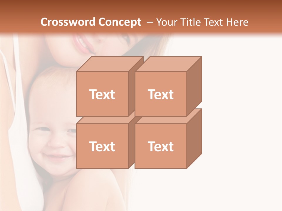 Son Tenderness Happiness PowerPoint Template
