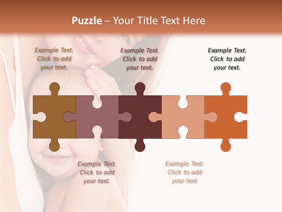 Son Tenderness Happiness PowerPoint Template