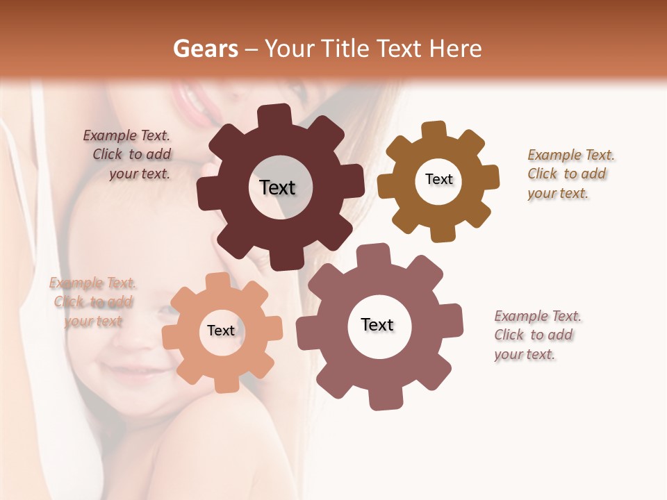 Son Tenderness Happiness PowerPoint Template