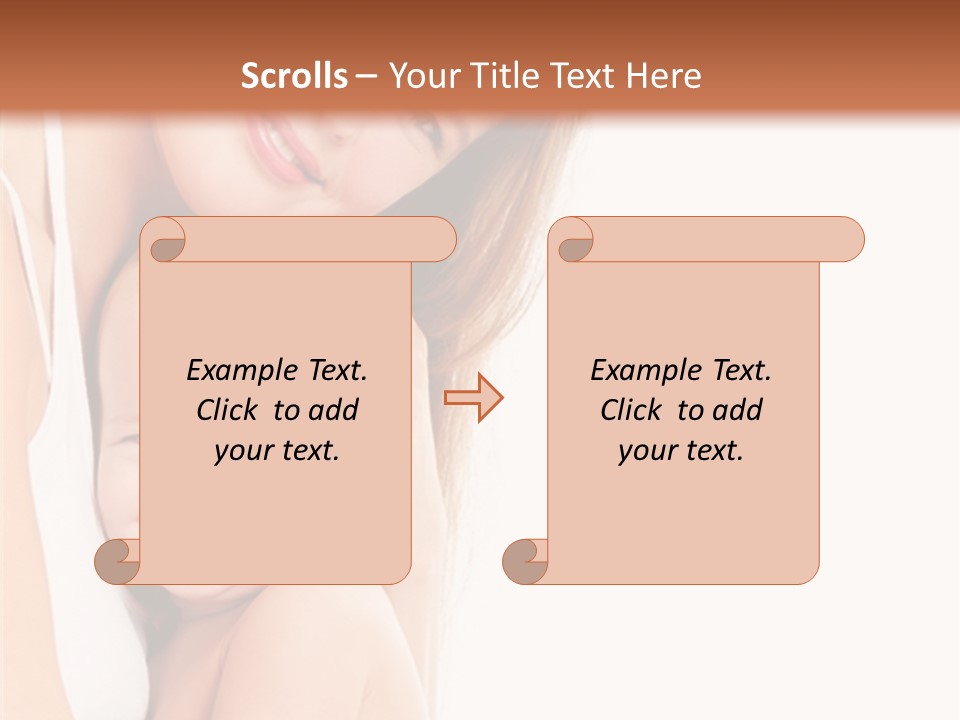 Son Tenderness Happiness PowerPoint Template