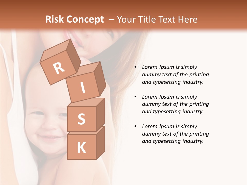 Son Tenderness Happiness PowerPoint Template