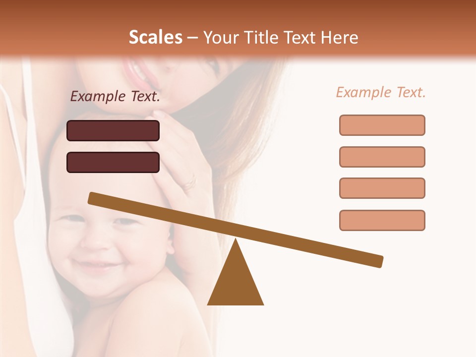 Son Tenderness Happiness PowerPoint Template