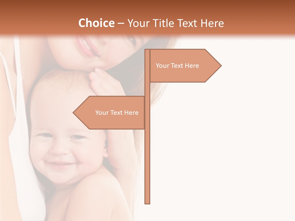 Son Tenderness Happiness PowerPoint Template