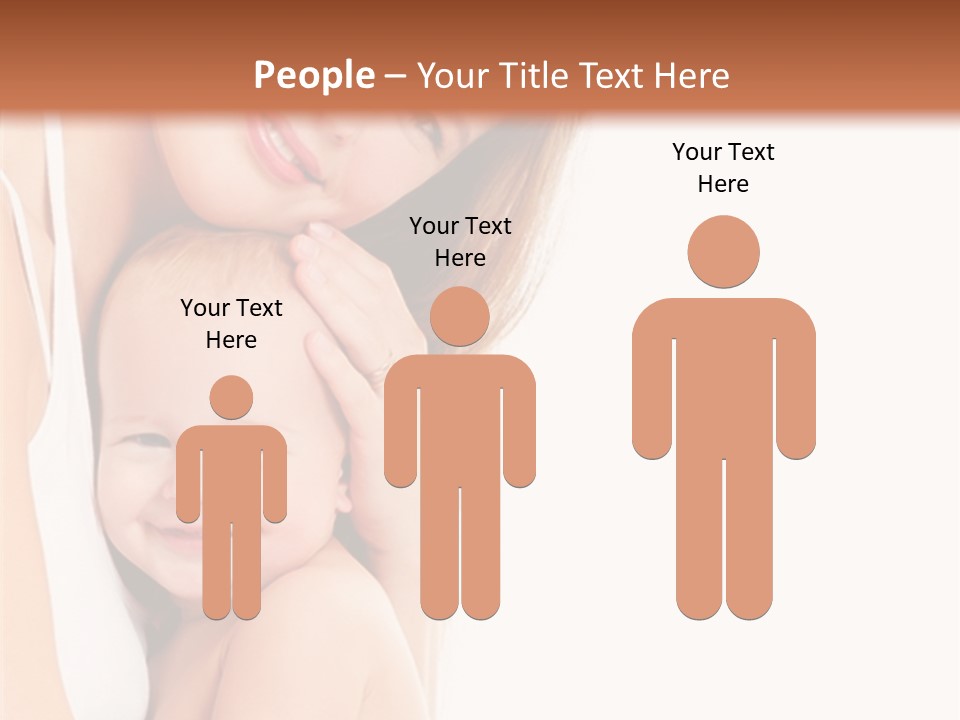 Son Tenderness Happiness PowerPoint Template