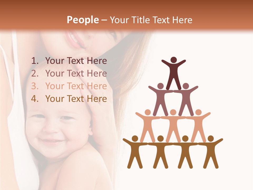Son Tenderness Happiness PowerPoint Template