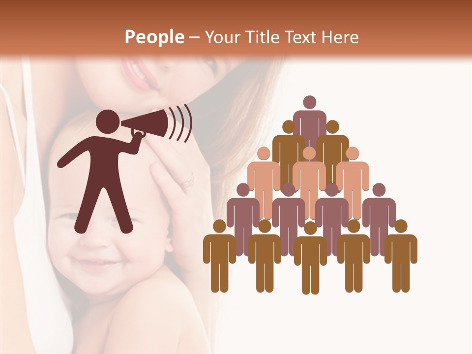 Son Tenderness Happiness PowerPoint Template