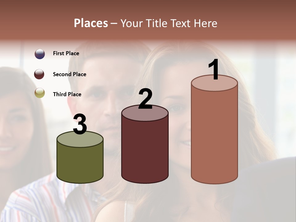 Casual Line Men PowerPoint Template