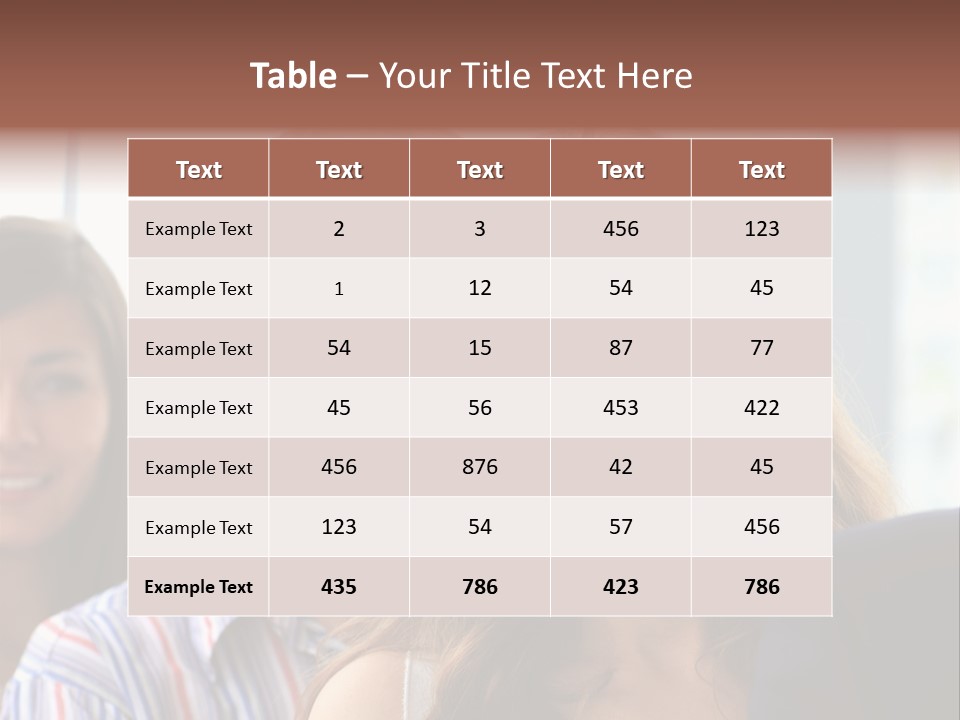 Casual Line Men PowerPoint Template