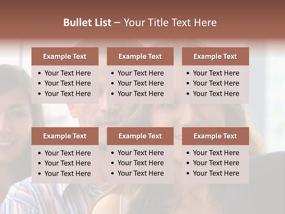 Casual Line Men PowerPoint Template