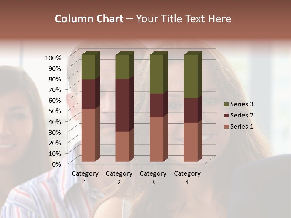 Casual Line Men PowerPoint Template