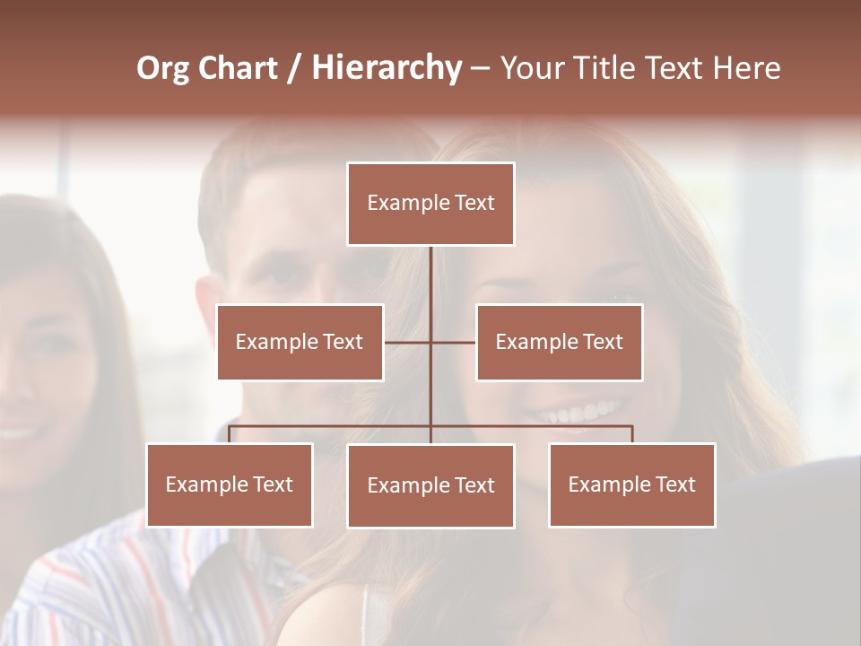 Casual Line Men PowerPoint Template